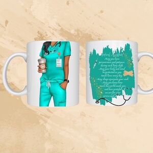15oz Teal Medical Assistant Themed Mug